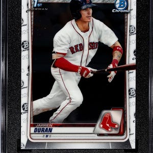 Jarren Duran 2020 - Boston Red Sox - Bowman Chrome Prospect #BCP-144 SGC Grade 9.5