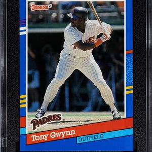 Tony Gwynn 1991 Donruss #243 SGC Grade 9.5
