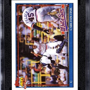 Carlton FIsk 1991 Topps #170 SGC grado 9