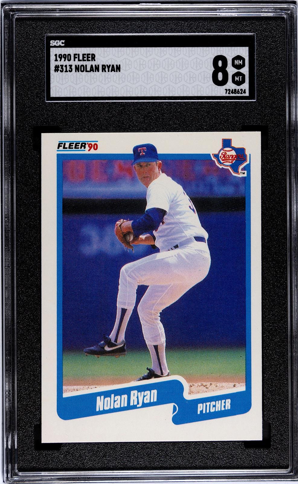is it worth getting your cards graded Nolan Ryan Signed 1993 World Series Ticket main image 0