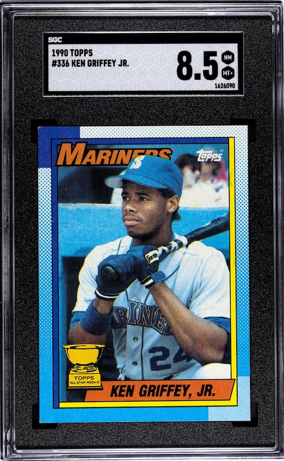 Ken Griffey Jr 1990 Topps #336 SGC Grade 8.5 - Etsy Ken Griffey Jr 1990 Topps #336 SGC Grade 8.5 - Etsy