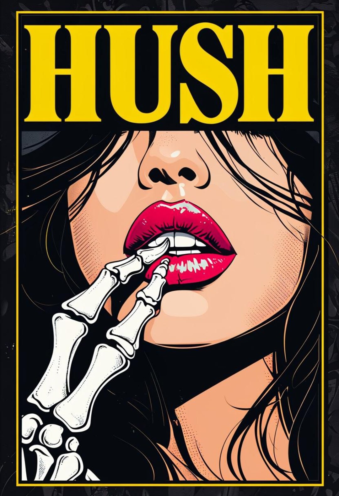 Huxho Rapper Poster Hush Poster for Bedroom, Living Room, Office, Etc - Etsy