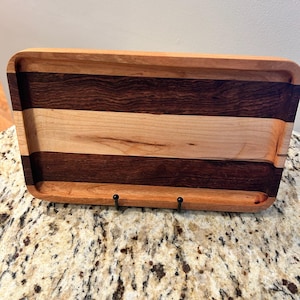 Vassoio decorativo in legno