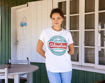 Adventure Graphic T-Shirt for Men Women – Outdoor Hiking, Camping & Travel Apparel