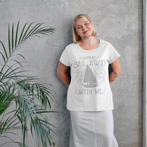 Come Sail Away T-Shirt: Vintage Nautical Graphic Tee