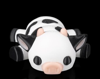 Flexi Cow Cuddle Keychain