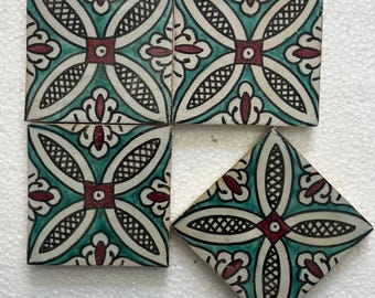 Zellige Moroccan Tiles – Handmade Tile – Perfect for Backsplash, Shower, Wall, Floor – Mediterranean Interior Design