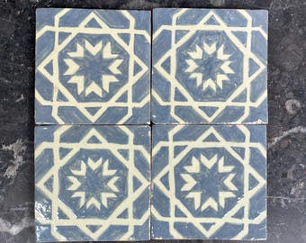Zellige Moroccan Tiles – Handmade in Fez – Perfect for Backsplash,Shower, Wall,Floor – Authentic Mediterranean Design “Min. order: 5 tiles »