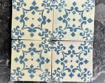Zellige Moroccan Tiles – Handmade in Fez – Perfect for Backsplash, Shower, Wall, Floor – Authentic Mediterranean Design