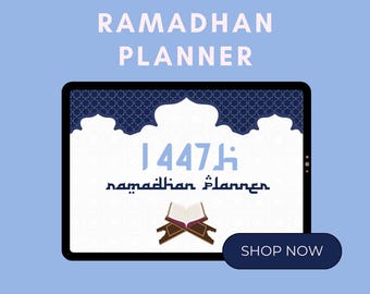 Einfacher Ramadan-Planer