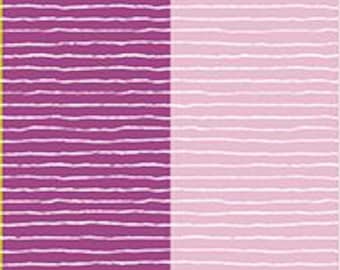 Tela a rayas Homage Spring, ribete multicolor: Colección de Fran Gulick para Riley Blake Designs