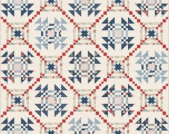 Kit de edredón Patriot Dream - Colección de telas Independence de RBD Designers para Riley Blake Designs