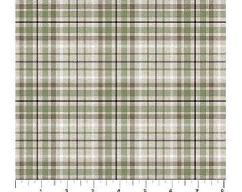 Winter Woodland Plaid Taupe Multi Fabric - Collection by Deborah Edwards for Northcott 28886-12