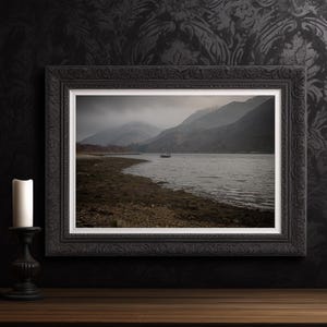 Unframed Print - Loch Leven - Scottish Highlands - Scotland - Wall Art - Gift - Home Decor - Lounge Decor - Living Room Decor