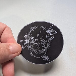 Skull Sticker