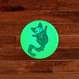 Slime Kittie Sticker/Pin