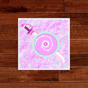Steven Universe Sword & Shield Sticker