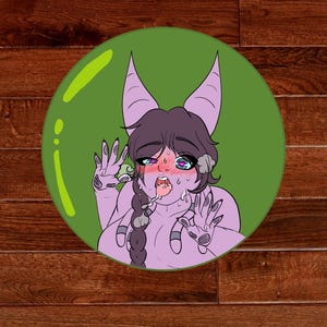 NSFW Draenei Slime Sticker/Pin