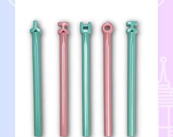 Palillos coreanos personalizados con Hangeul (menta) con palillos para llevar: un regalo cultural significativo, un recuerdo asiático personalizado