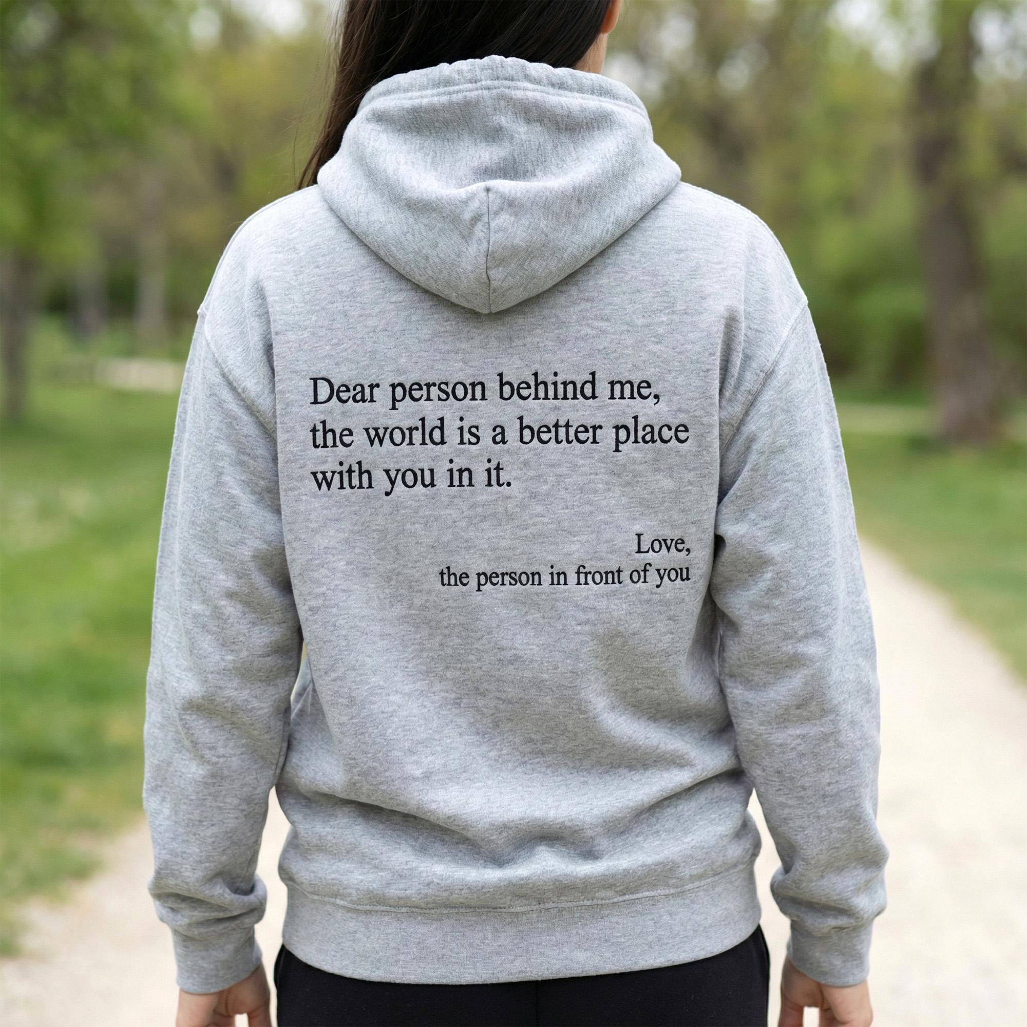 Dear Person Behind Me The World Is A Better Place With You SVG