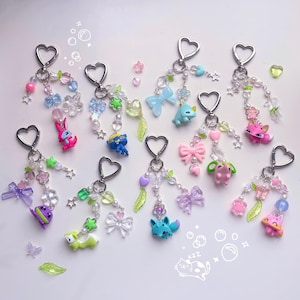 Handmade Animal Jam Beaded Keychains