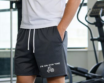 Personalized Vintage Quick Dry Gym Shorts Custom Embroidered Gift for Coach Bachelor Party Gifts 260226