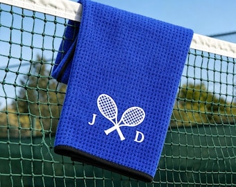 Personalized Tennis Towel Custom Tennis Coach Gift Embroidered Towel Tennis Mom Gift LXY2604