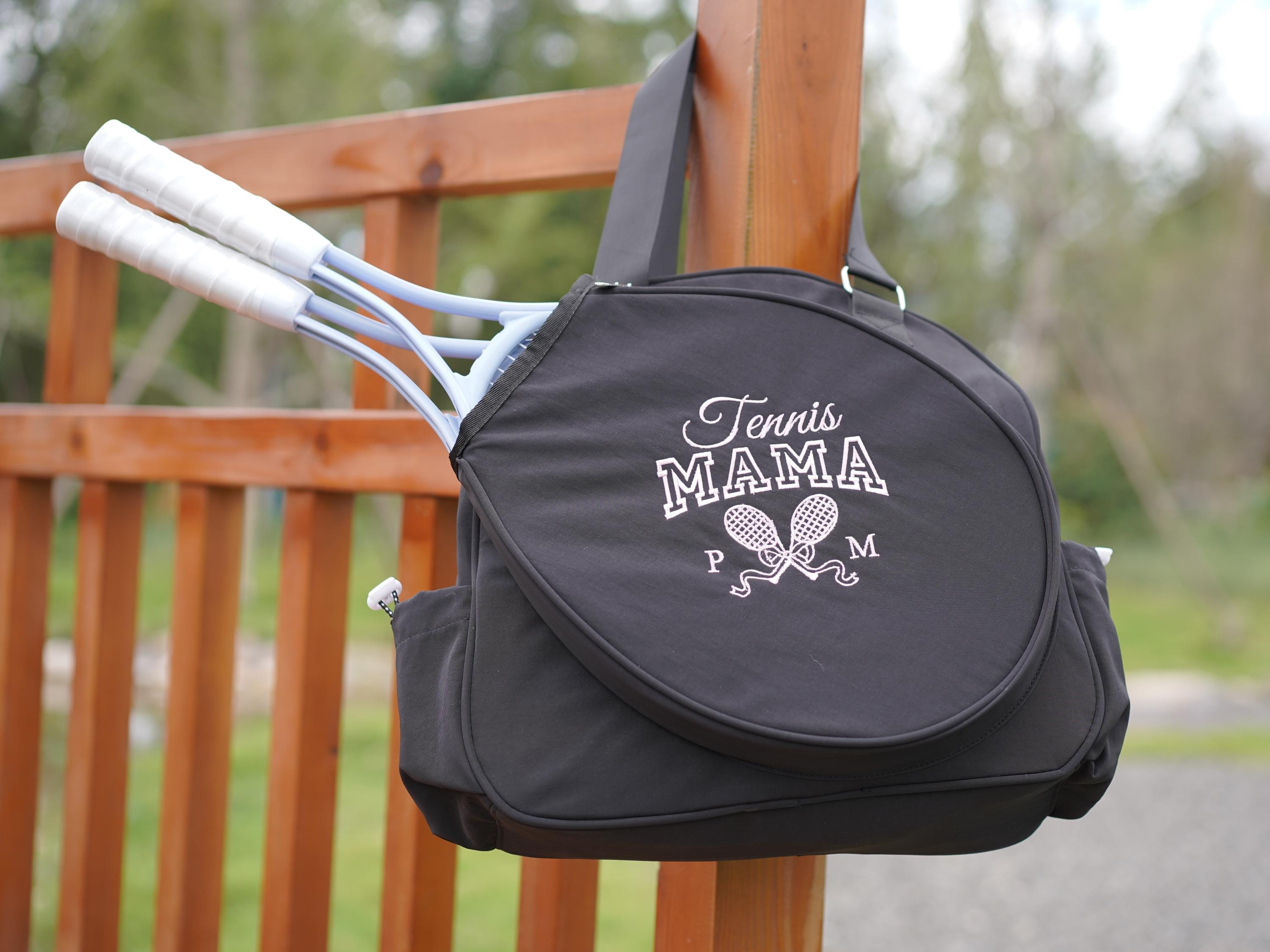 Personalized Embroidered Tennis Bag Custom Tennis Racquet Bag With Name ...