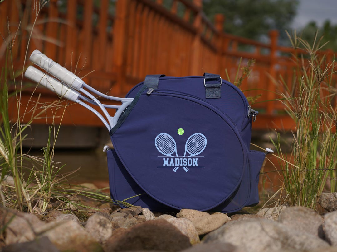 Customized Racket Bag Personalized Embroidered Tennis Bag Custom Tennis Racquet Bag With Name ...