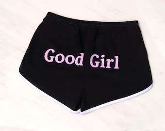 Custom Booty Shorts With Text Personalized Dolphin Shorts Funny Slogan Shorts for Women Gift for Her LXY2606