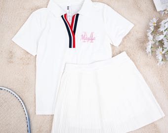 Personalized Embroidered Golf Polo Shirt Coach Gift Tennis Polo Shirt Gift For Girlfriend 260208
