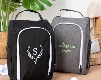 Personalized Embroidered Golf Shoes Bag Groomsmen Custom Monogram Golf Shoe Tote Shoe Bag for Golf lover 260119