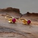 see more listings in the Gold vermeil earrings section