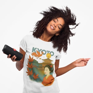Japanese Wanderlust: Cozy Tee for Exploring Kyoto