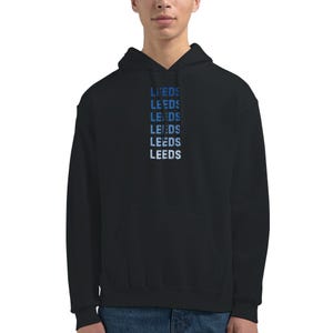 Uniseks Leeds-pulloverhoodie