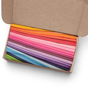 24 Tissue Paper Sheets 20x30 inches Multicolored Gift Wrapping Paper for Shipping, Gift Boxes, Birthday, Wedding Gift Wrap