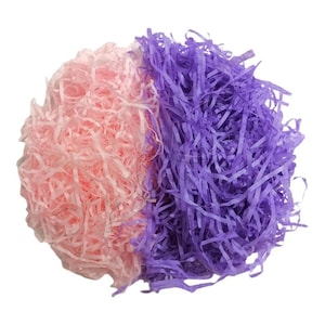 Crinkle Shred Paper, Shredded Paper Filler, Pick your Color, Shredded Tissue Paper, Filler for Packaging Gifts, Orders, Bulk Eco Packaging