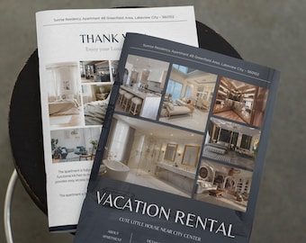 Plantilla de libro de bienvenida para alquileres vacacionales / Guía para huéspedes de Airbnb (descarga digital)