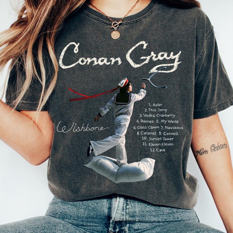 Conan Grey Wishbone Merch - Etsy