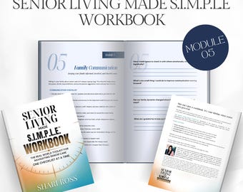 Family Communication Planner | Printable Elder Care Checklist | Caregiving Roles & Conflict Resolution Guide PDF