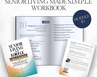 Moving Day Checklist | Printable Senior Living Transition Guide | Elder Care Packing & Setup Planner PDF