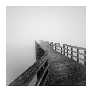black and white lake, photography, pier photography, print, minimalist art, lake house art