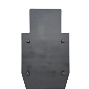 Heavy Duty Iron Ballistic Shield Plate – Body Armor Chest Protection for Tactical Vest, Shooting Practice & Security Gear