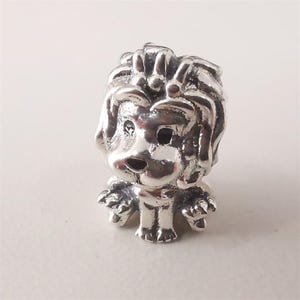 Pandora Wavy Union Jack Lion Charm