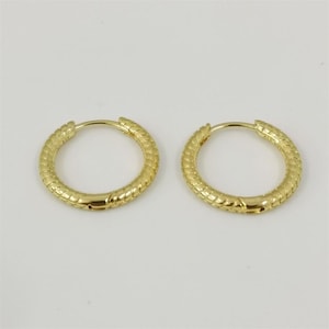 Pandora Moments Small Charm Hoop Earrings