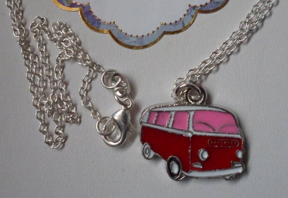 vw bus necklace