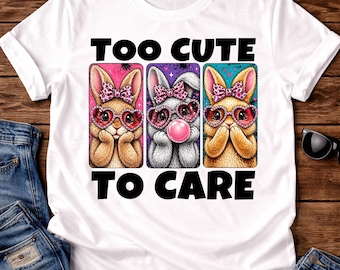 Bunny Squad PNG  Rabbit Design Pink Girly Graphic