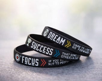 Bulk Custom Silicone Wristbands for Events, Schools, Charity & Fundraisers – Personalized Rubber Bracelets