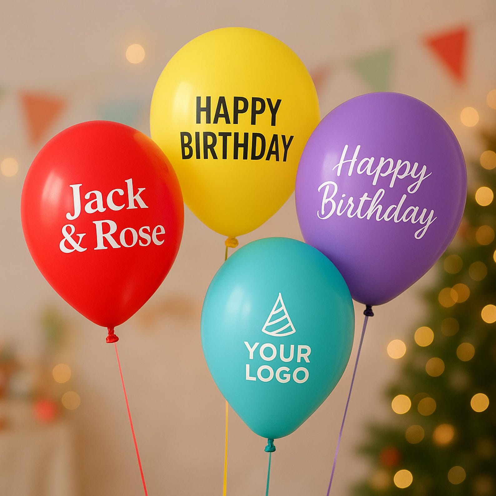 Custom Printed Latex Balloons | Personalized Balloon for Weddings ...