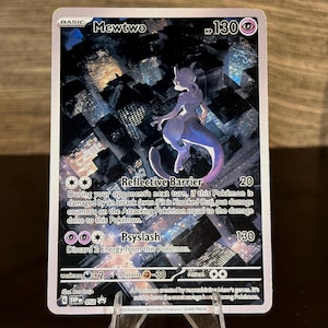 mewtwo pokemon card 130 hp – – 150/165 - Scarlet & Violet Perfect for collectors and enthusiasts. 2016 Pokemon Xy Evolutions 51